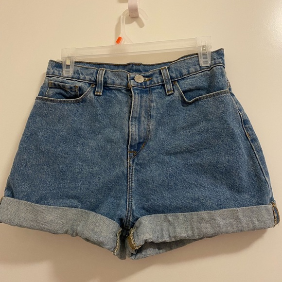 BDG high waisted blue denim mom short - Picture 1 of 4